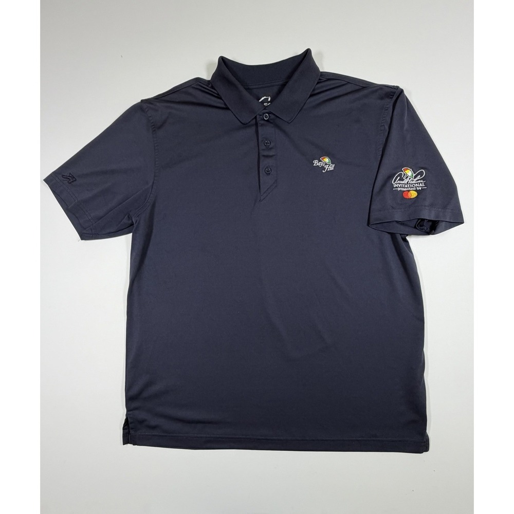 Bay Hill Arnold Palmer Invitational Men's Size Large Ahead Golf Polo Navy